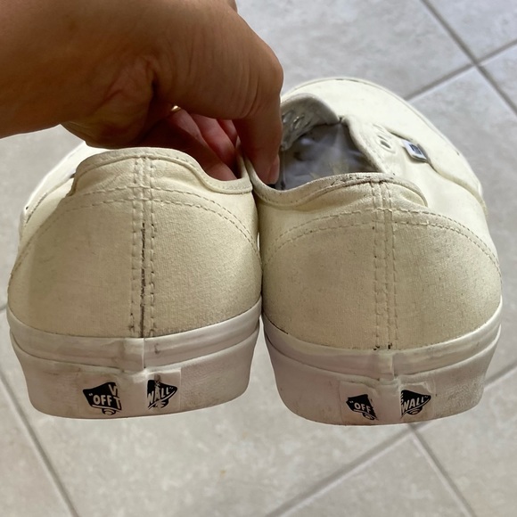 Vans White skateboard Boat casual Shoes Size 9 - Picture 13 of 16